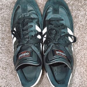 Adidas Men's Black and White Classic Sneakers